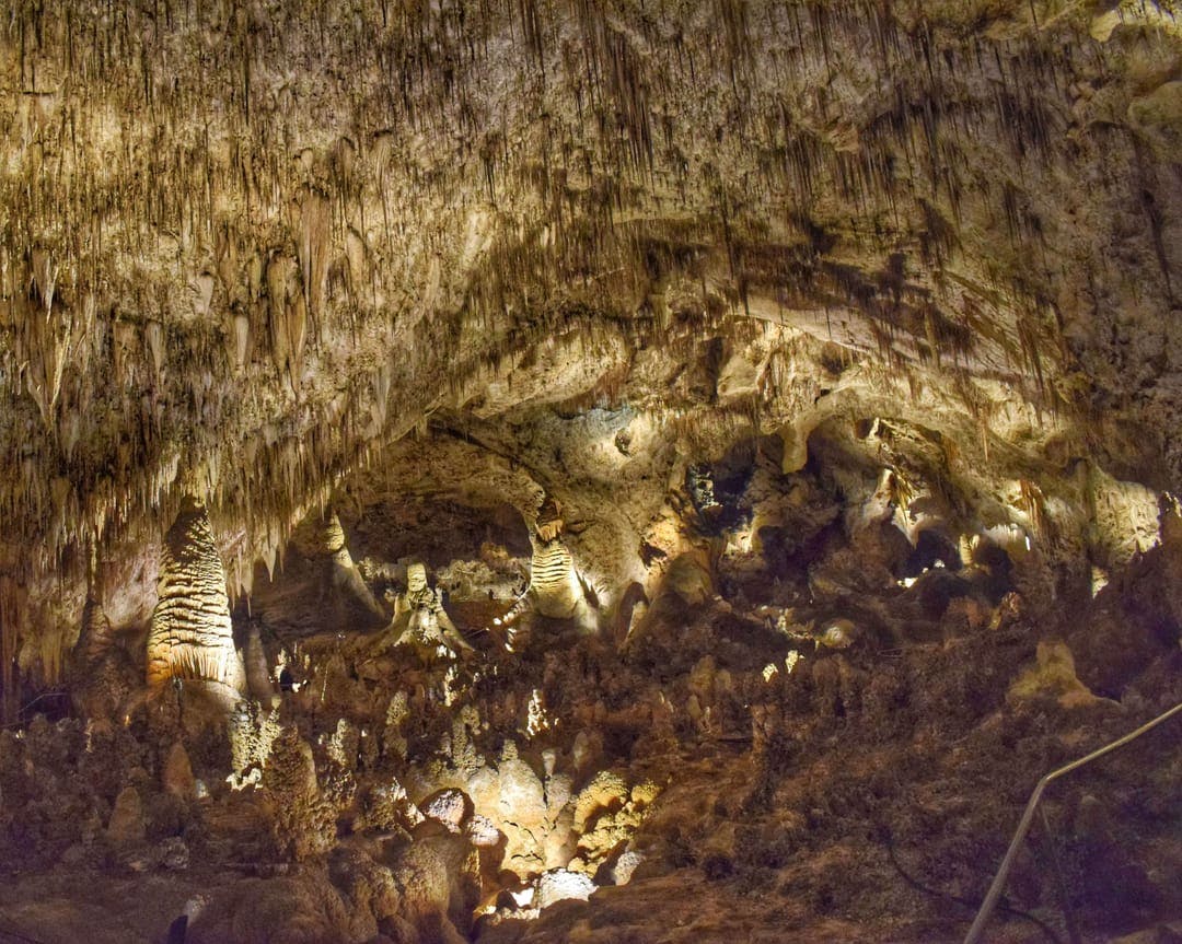 A portion of the largest cave chamber by volume in North America, aptly named the Big Room