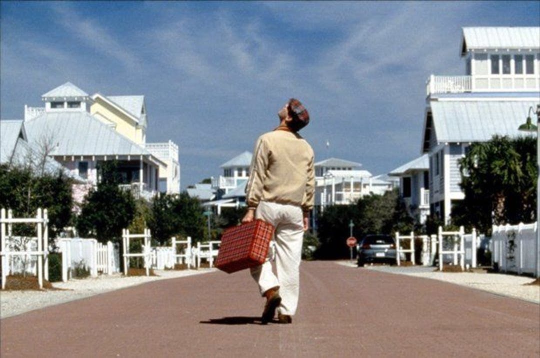 Seaside, FL, the town from The Truman Show. Picture compliments of whoever took it.